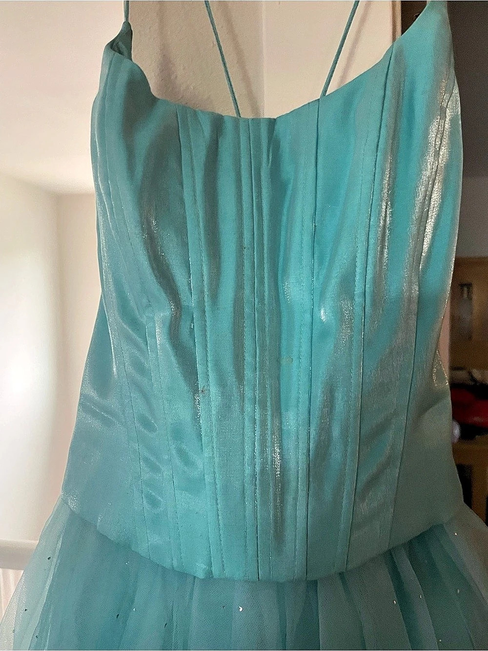 Blue Prom Dress - Picture 3 of 5
